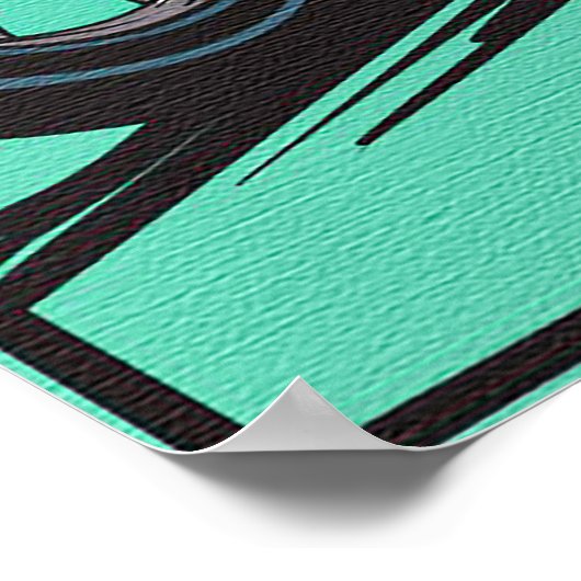 Alligator Poster (Ecke)