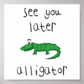Alligator Poster (Vorne)