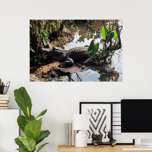 Alligator Poster (Heimbüro)