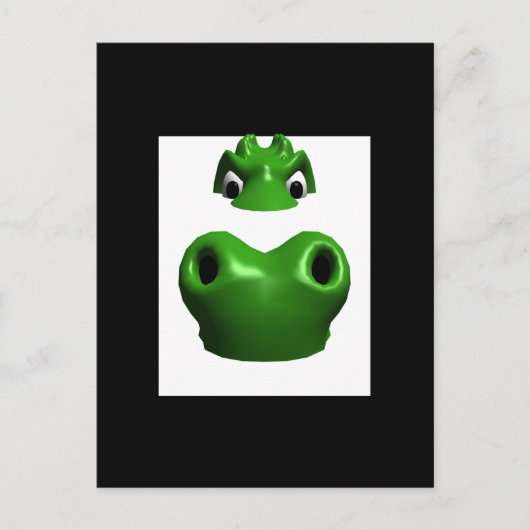 Alligator Postkarte (Vorderseite)
