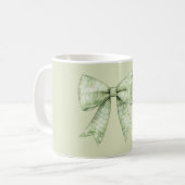 Alligator Print Bow Be Wild Kaffeetasse (Vorderseite Links)