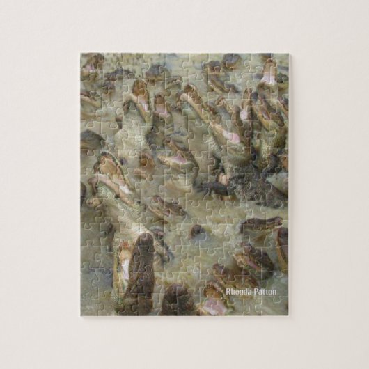 Alligator-Puzzle Puzzle (Vertikal)