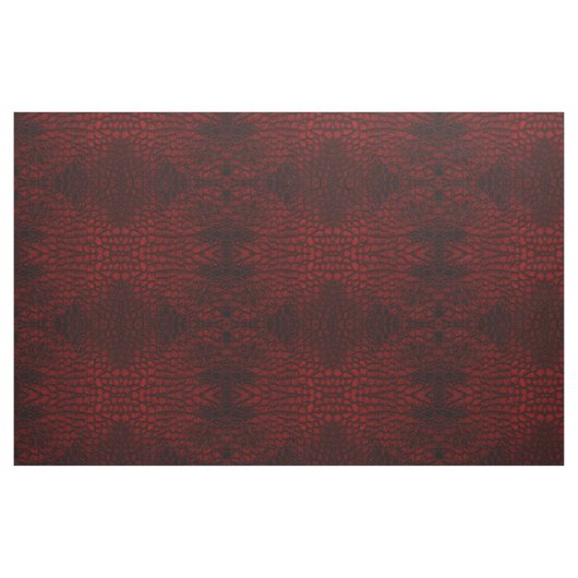 Alligator Red Imitats Leather Stoff (Fat Quarter (45,7 x 55,9 cm))