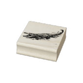 Alligator Rubber-Briefmarke Gummistempel (Stempel)