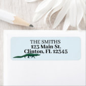 Alligator-Rücksendeadressen-Aufkleber (Insitu)