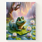 Alligator’s Notebook/Cute School Notebook for Kids Notizblock (Rückseite)