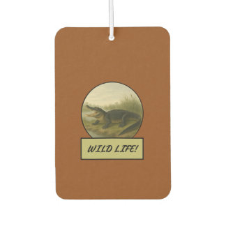 Alligator Saddle Brown Auto/Truck Air Freshener Autolufterfrischer