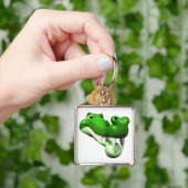 Alligator Schlüsselanhänger (Hand)