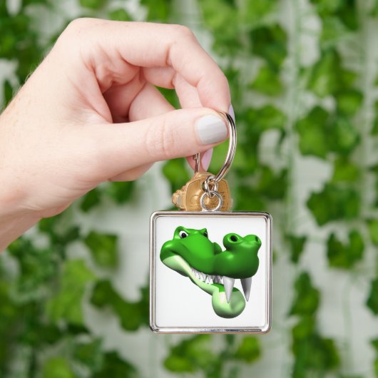 Alligator Schlüsselanhänger (Hand)