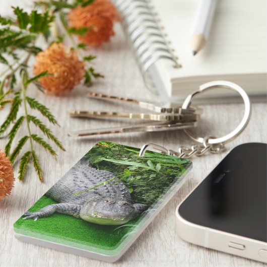 Alligator Schlüsselanhänger (Vorderseite rechts)