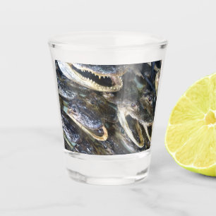 Alligator Schnapsglas