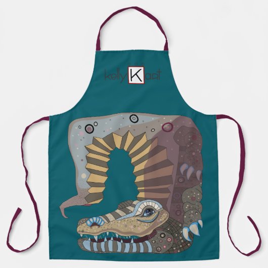 Alligator-Schürze Schürze (Vorderseite)