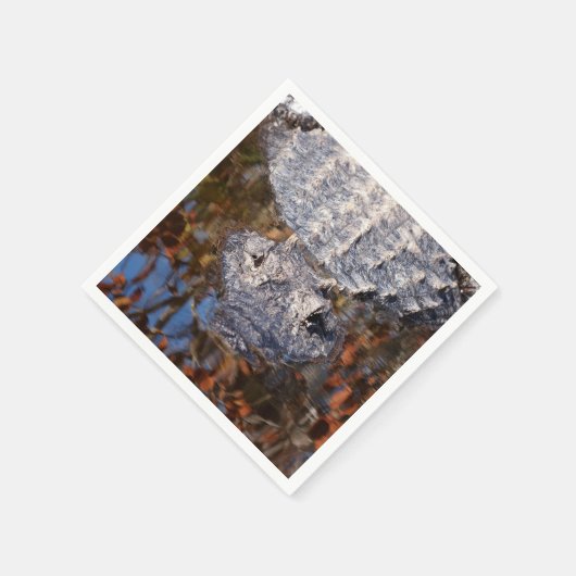 Alligator Serviette (Ecke)