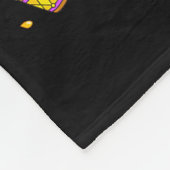 Alligator Six Seven Bruh 6 7 Meme Mardi Gras Karne Fleecedecke (Ecke)