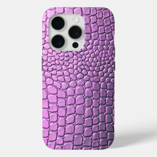 Alligator Skin iPhone 15 Fall Case-Mate iPhone Hülle (Rückseite)