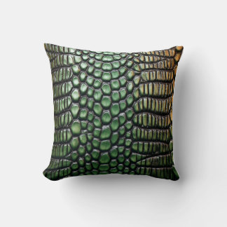 Alligator Skin Kissen