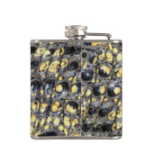 "Alligator Skin"-Kolben (Foto) Flachmann (Rückseite)