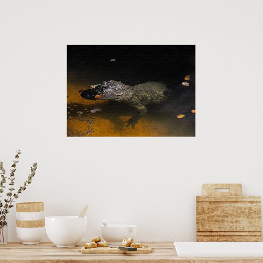 Alligator Sky Poster (Küche)
