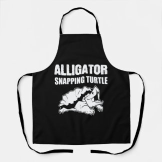 Alligator Snapping Schildkrötentierbiologe Geschen Schürze