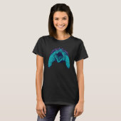 Alligator Snapping Turtle Lover T-Shirt (Vorne ganz)