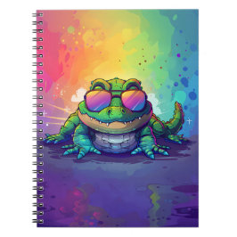 Alligator-SonnenbrillenNotebook Notizblock