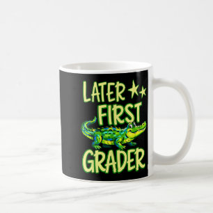 Alligator später Ft Grader letzter Schultag Ende Kaffeetasse