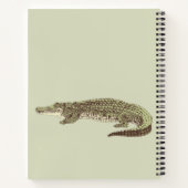 Alligator Spiral Notebook Notizblock (Rückseite)