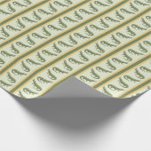 Alligator Stripe  Geschenkpapier (Ecke)