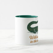 Alligator Swamp Nature Graphic Tee Tasse (Zentrum)