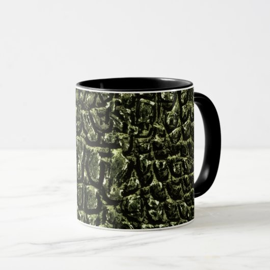 "Alligator" Tasse (VorderseiteRechts)