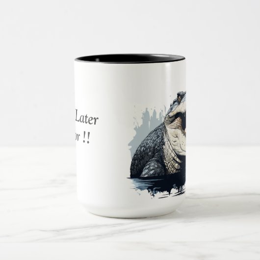 Alligator Tasse (Zentrum)