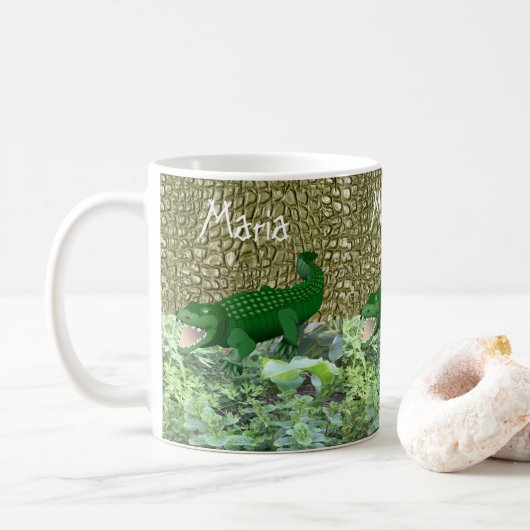 Alligator Tasse (Mit Donut)