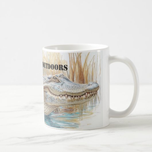 Alligator-Tasse Kaffeetasse (Rechts)