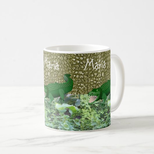 Alligator-Tasse Kaffeetasse (VorderseiteRechts)
