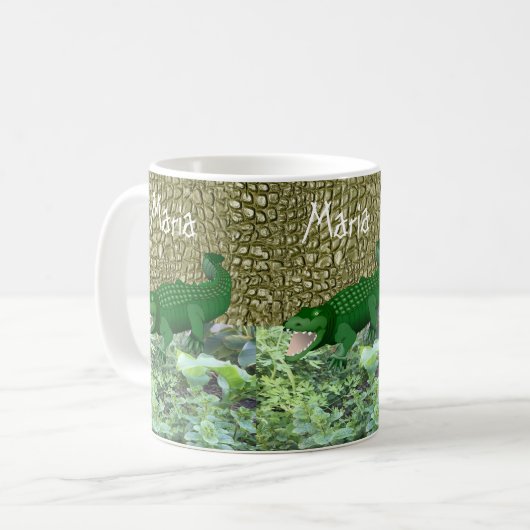 Alligator-Tasse Kaffeetasse (Vorderseite Links)