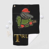 ALLIGATOR TRUMP 2025 GOLFHANDTUCH (Insitu)