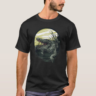 Alligator-Typ-Sumpfverstärker T-Shirt