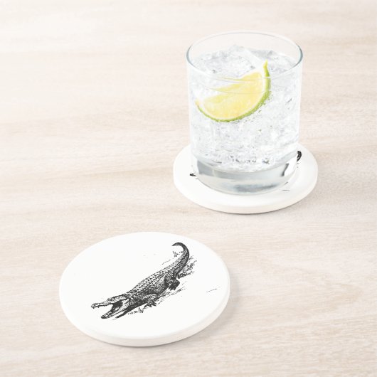 Alligator Untersetzer (Seite)