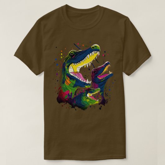 Alligator Vathers Day T-Shirt (Design vorne)