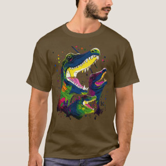 Alligator Vathers Day T-Shirt