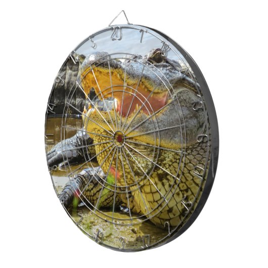 Alligator. Vertraulich Dartscheibe (Vorderseite rechts)