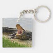 Alligator. Vertraulich Schlüsselanhänger (Rückseite)