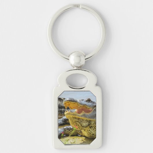 Alligator. Vertraulich Schlüsselanhänger (Vorderseite)