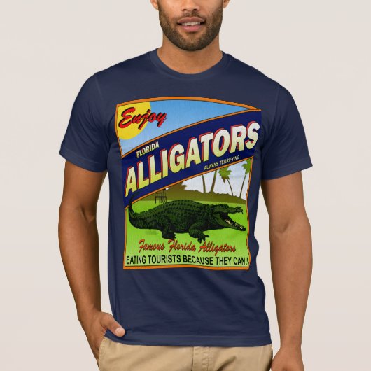 ALLIGATOR VINTAG ELABEL T-Shirt (Vorderseite)