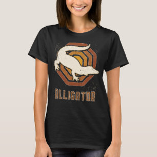 Alligator Vintage Retro Klassische Tierliebe T-Shirt