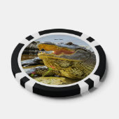 Alligator. Von Angesicht zu Angesicht Pokerchips (Einzeln)