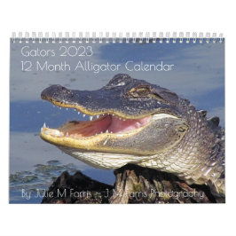 Alligator Wall Calendar Kalender
