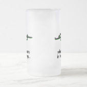 Alligator, was im Sumpf passiert Mattglas Bierglas (Mittel)