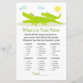 Alligator Was ist in Ihrem Handyspiel Babydusche? (Vorderseite)