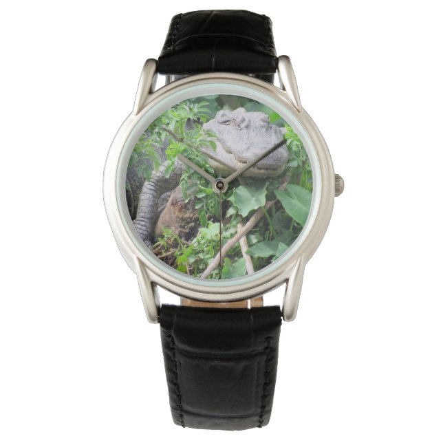 Alligator Watch - Wählen Sie bei der Bestellung Ih Armbanduhr (Vorderseite)
